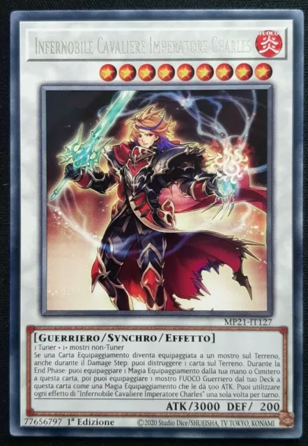 Carta Yu-Gi-Oh! Infernobile Cavaliere - Roland TOCH-IT014 - Ultra Rare -  Toon Chaos - Near Mint - ITALIANO - Centro del Fumetto Online