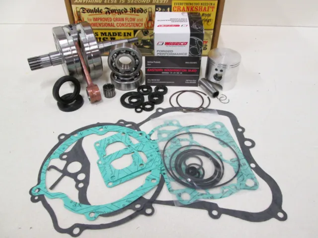 Yamaha Yz 80 Engine Rebuild Kit Crankshaft, Wiseco Piston, Gaskets 1993-2001