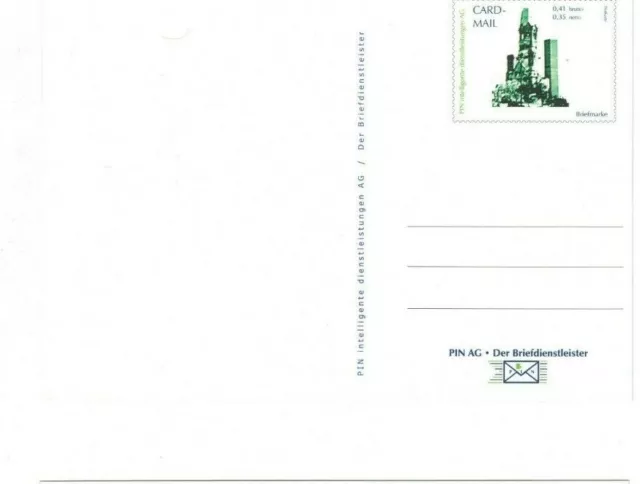 PIN AG Berlin Postkarte "Partner in Europa" - KB 7 postfrisch