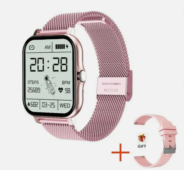 2023 Smart Watch Women Men Heart Rate For iPhone Android Bluetooth
