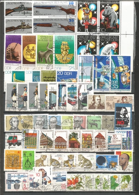 DDR  Jahrgang 1978   gestempelt  komplett B