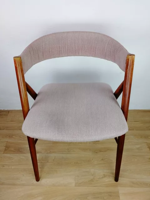 Danish Modern Design Mid Century Chair Teak Stuhl Kai Kristiansen 60er dänisch 2