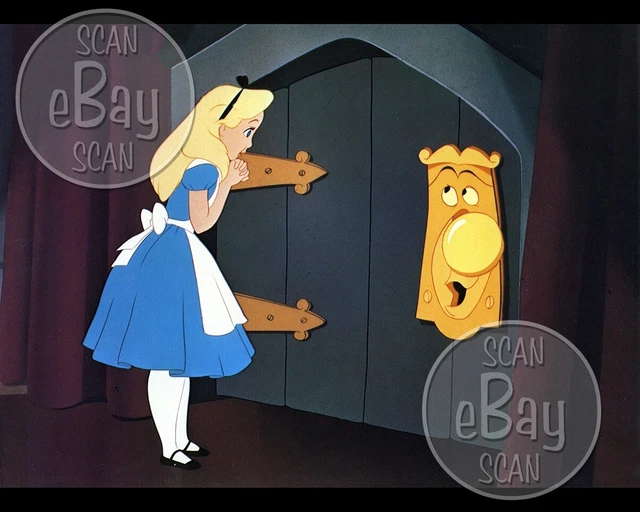 RARE! WALT DISNEY'S ALICE IN WONDERLAND Cartoon 8 X 10 Color Photo £8. ...