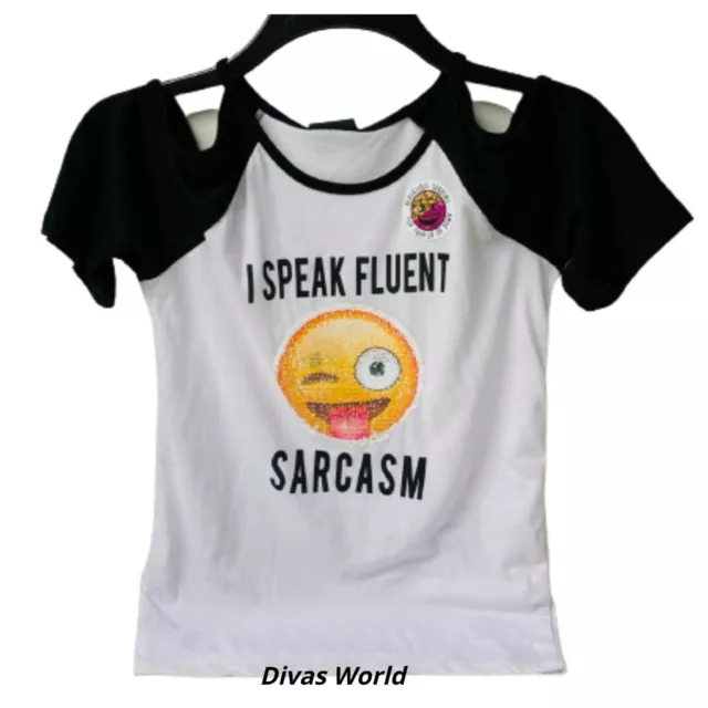Flip sequin emoji shirt sales