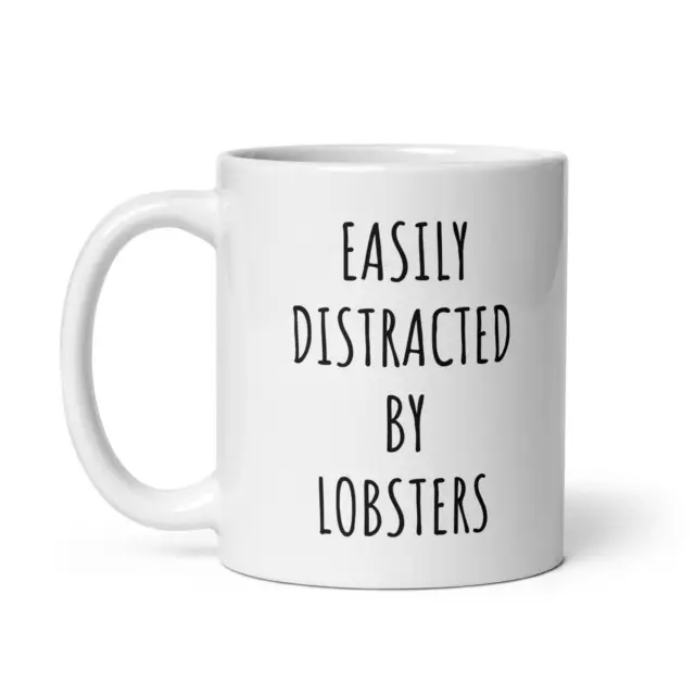 EASILY DISTRACTED BY Lobsters Mug Lobster Mug Lobster Gift Lobster ...