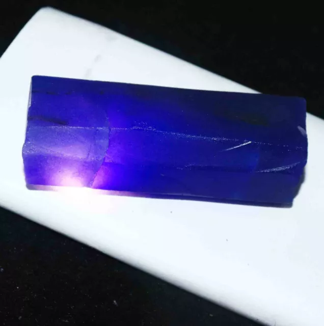 Amazing Blue African Sapphire 250-300 Ct Certified Loose Gemstone Uncut Rough NS