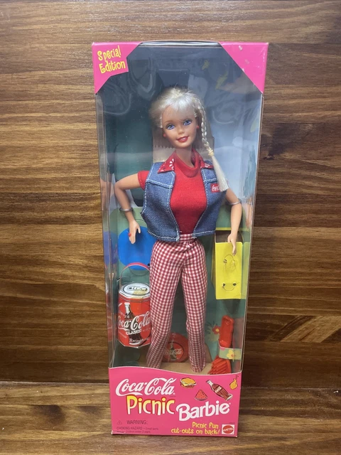 Poupée Barbie Picnic Kelly (sœur De Barbie) Mattel 2001 - Neuve Dans Sa Boîte D'origine