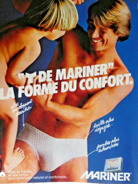 1980 Y De Mariner Comfort Form Press Advertisement Briefs & T-Shirts