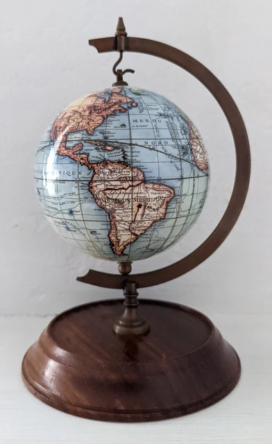 Age of Exploration World Globe w/ Stand - Authentic Models Antique Reproduction