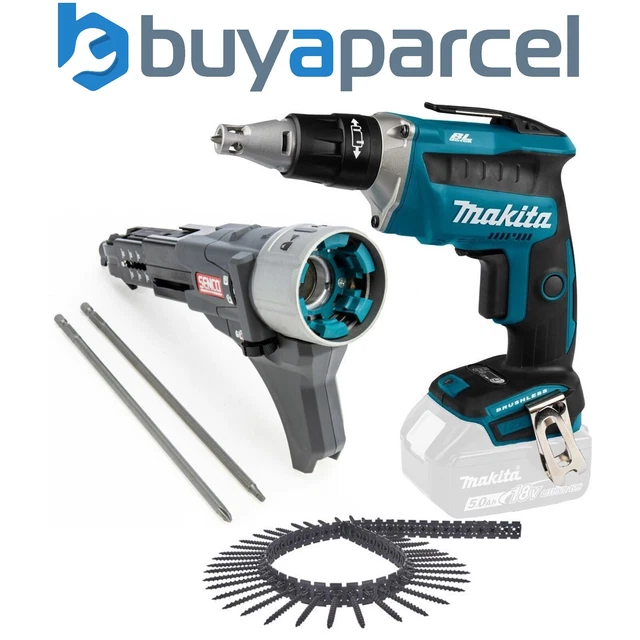 Visseuse plaque de plâtre MAKITA DFS250RTJ 18V Li-Ion 5Ah