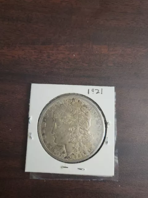 1921 D $1 Morgan Silver Dollar  Coin Uncirculated