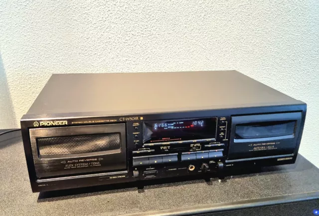 Pioneer CT-W505R  HI-FI Autoreverse Stereo Double Cassetten Deck 1996 Vintage