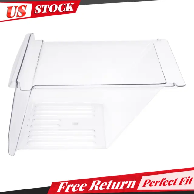 Compatible with FRIGIDAIRE Refrigerator Crisper Pan Drawer 240364507 240364503