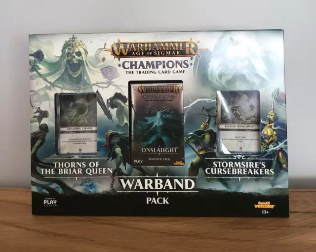 Warhammer Age of Sigmar Champions Warband Pack TCG Booster EN NEU & OVP