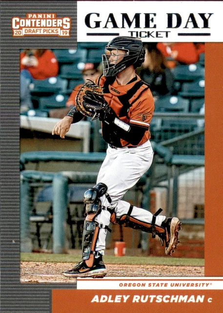 2019 Panini Contenders Draft Picks Game Day Tickets #1 Adley Rutschman