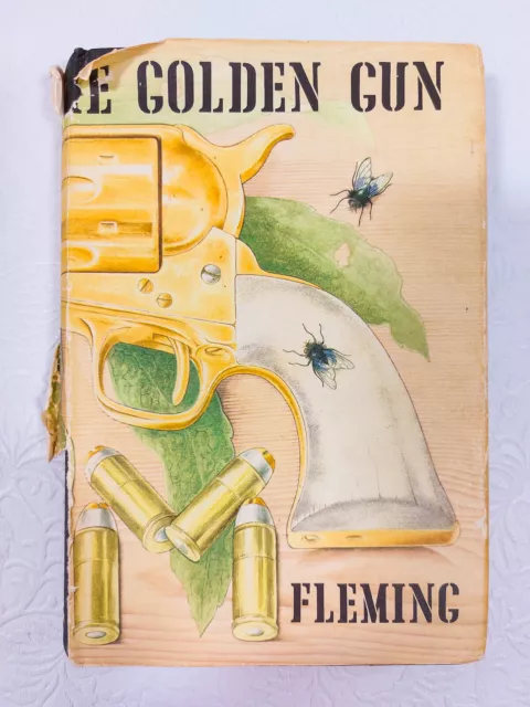 Ian Fleming: The Man With The Golden Gun 1st Edition 1965 HCDJ