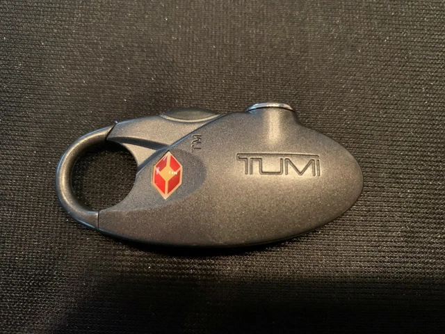 TUMI Dark Gray TSA Secure Luggage Combination Lock