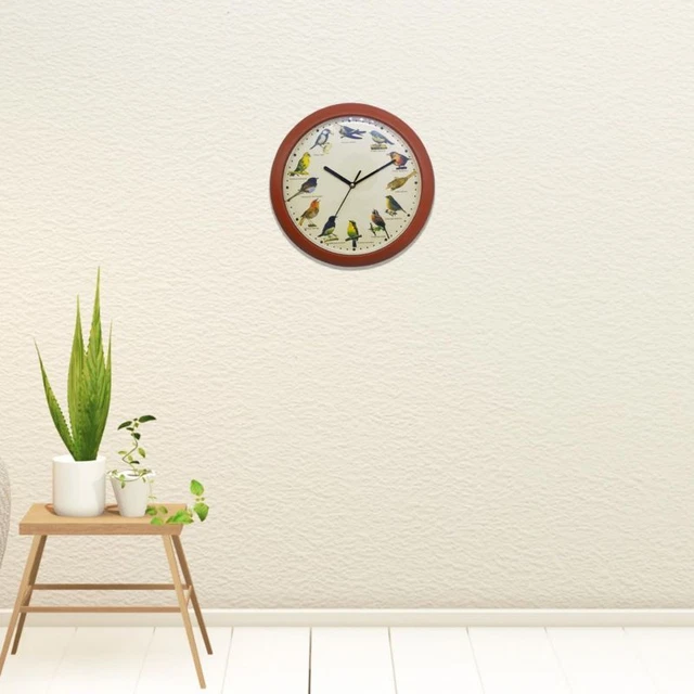 Herzberg, HG03718-BLU, Horloge Chant d'oiseau Bleu, Horloge | WhichOne
