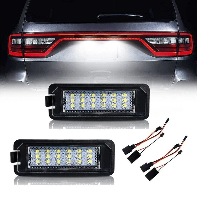 2x Illuminazione Targa LED per VW Golf 4 5 6 MK4 MK6 MK7 GTi CC Rabbit E S9G9
