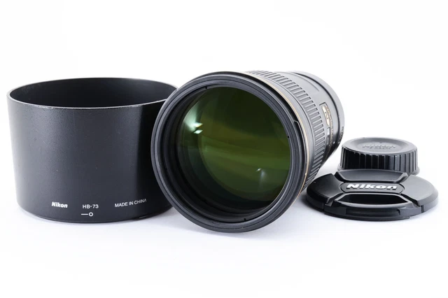 Nikon AF-S NIKKOR 300mm f/4E PF ED VR w/Hood /Caps [Exc+++] From Japan #2010695