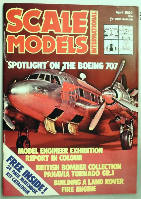 Scale Models International April 1984 mbox368 'Spotlight' On The Boeing 707