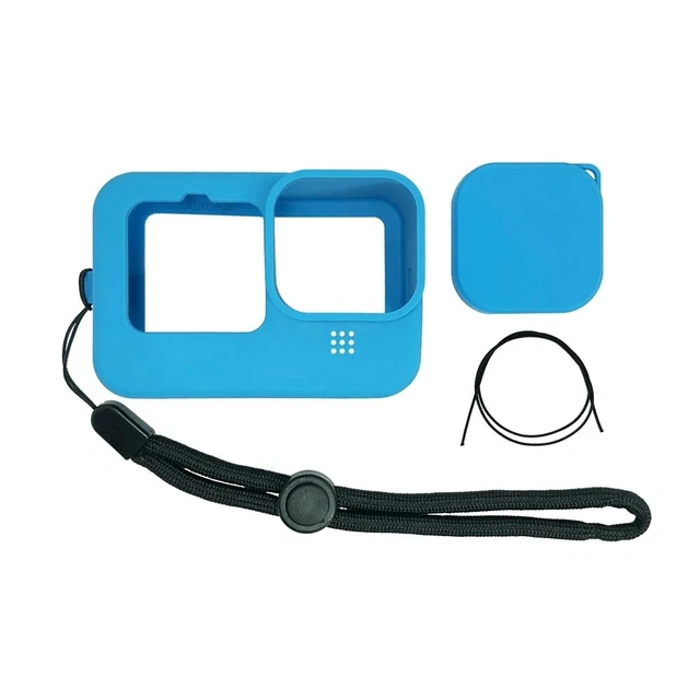 Housse d'appareil photo en silicone souple pour GoPro Hero 11109 protection cont