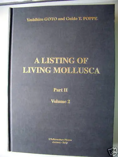 A Listing of Living Mollusca lebenden Weichtiere PII/V2