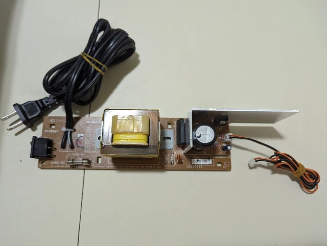 Brother GX-6750 daisy wheel electric typewriter POWER SUPPLY B48J090-3 B48JO9O-3