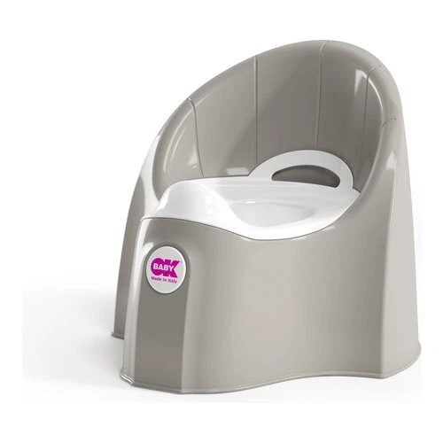 Vasino anatomico PASHA con seduta rimovibile OkBaby Grigio