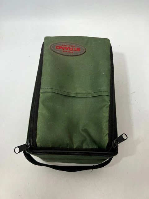 Estuche de CD Storage Strand Solutions verde 9x5,2" vintage #RA