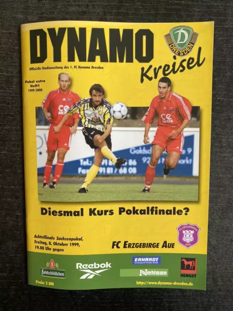 Landespokal Sachsen 1999/00 1. FC Dynamo Dresden - FC Erzgebirge Aue, 08.10.1999