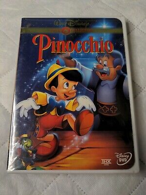 PINOCCHIO (1940) DVD, 1999 Walt Disney Gold Classic Collection New Sealed 2