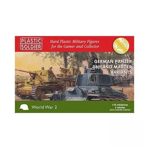 Panzer 38T und Marder Optionen Kunststoff Soldier Company 2. Weltkrieg V20019