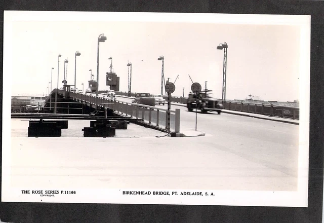 C4368 Australia SA Birkenhead Bridge Pt Adelaide #11166 vintage Rose Series post