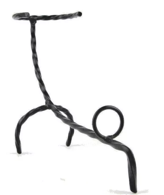 Blacksmith Hand forged viking drinking horn stand ( only stand) Game of thrones