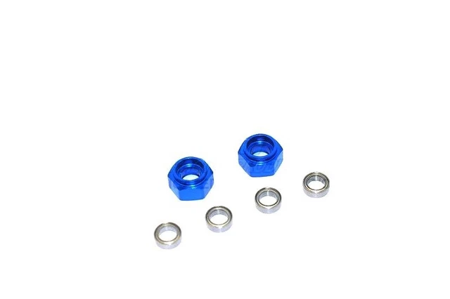 Risparmiaservo GPM In Alluminio Blu Per Tamiya DT03 &ndash; Foro 3 Mm, DT3023/3MM-B