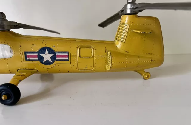 HUBLEY 1960’s  VINTAGE MILITARY HELIOCPTER - GOOD/VERY GOOD - MUST SEE TOY 2