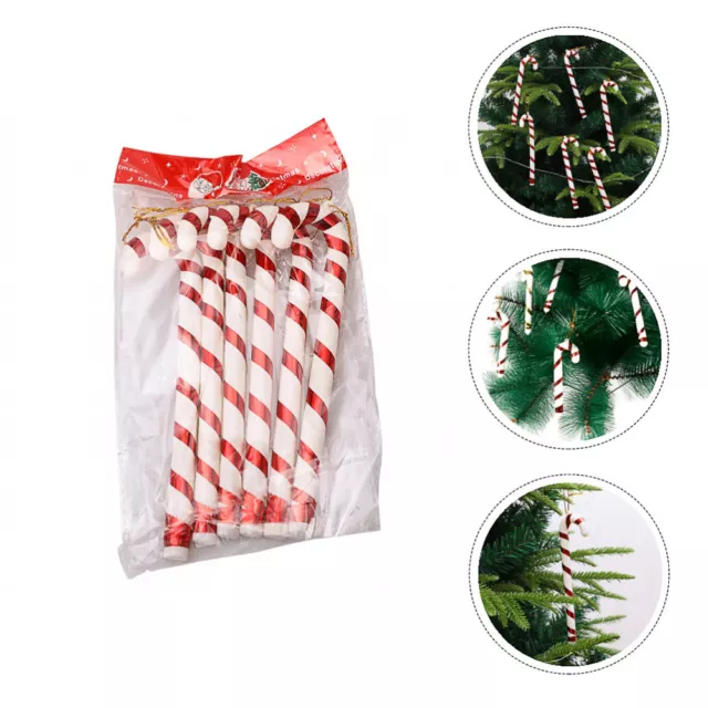 Christmas Stocking Stuffers Photo Props Plastic Crutch Pendant Filler