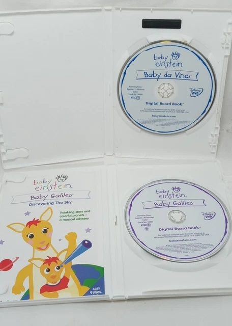 DISNEY BABY EINSTEIN Learning DVD Lot Of 4 For 9 Month Old Plus $20.11 ...
