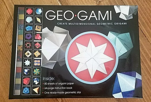 Brand New Geometric Origami set with Instructional DVD. Never opened.