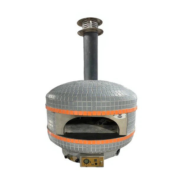 NEW! 28" Professional Lava Digital Controlled Wood-Fired Oven With Convection Fa