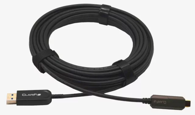 USB 3.2 Gen 1, A to Type-C active optical cable, 33 ft. (10M)