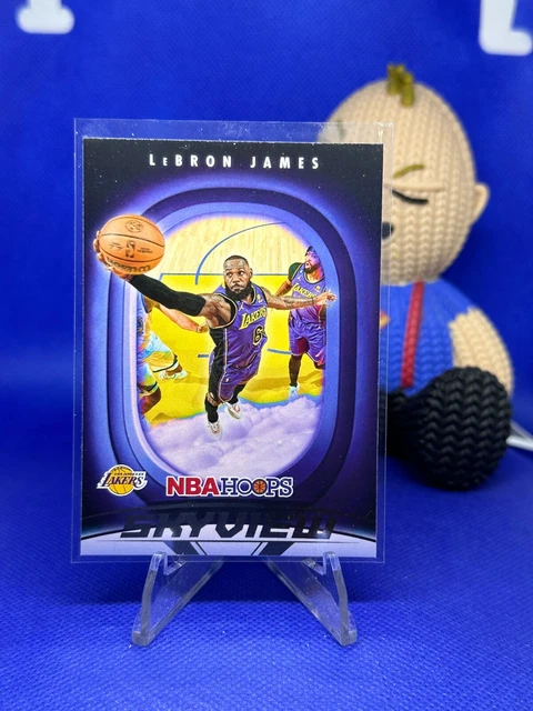 Carte Panini Black 2023-24 - Patch Maillot LeBron James GU Prequel /99 - Los Angeles Lakers - Near Mint