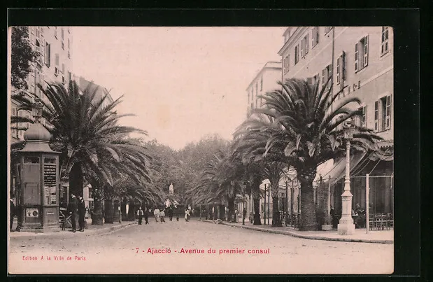 CPA Ajaccio, Avenue du premier consul