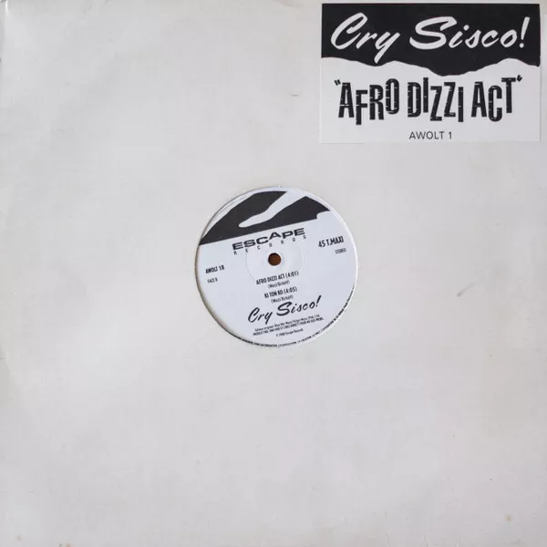 Cry Sisco! - Afro Dizzi Act - Used Vinyl Record 12 - J12170z