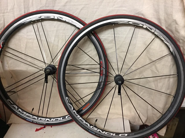パーツ Campagnolo Zonda G3 DPRO Aluminum 700c Campagnolo Zonda Wheelset – Incycle Bicycles