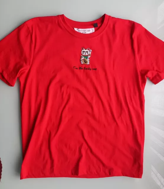 Cat t shirt topshop sale