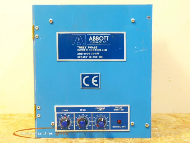 Abbott ABB1000-10-SM Three Phase Power Converter 3PC415-10-6SC-SM