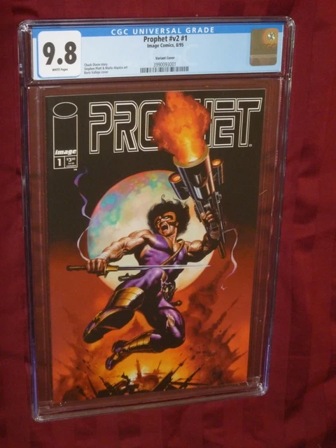 Prophet V.2 #1 CGC 9.8 variant cover (1995)
