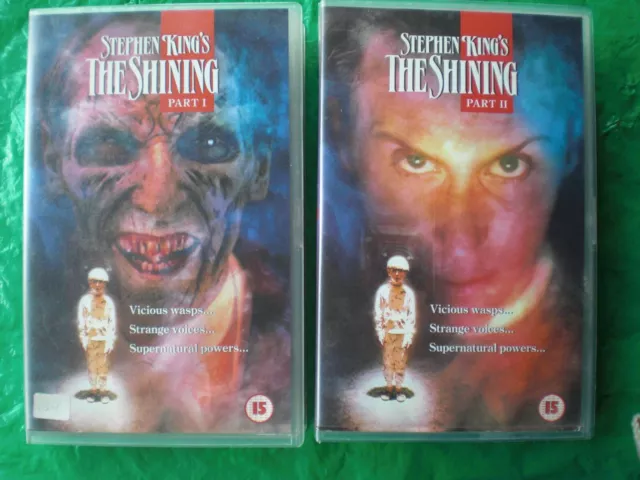 STEPHEN KING - THE SHINING Parts 1 & 2  - BIG BOX ORIGINAL   1673/4